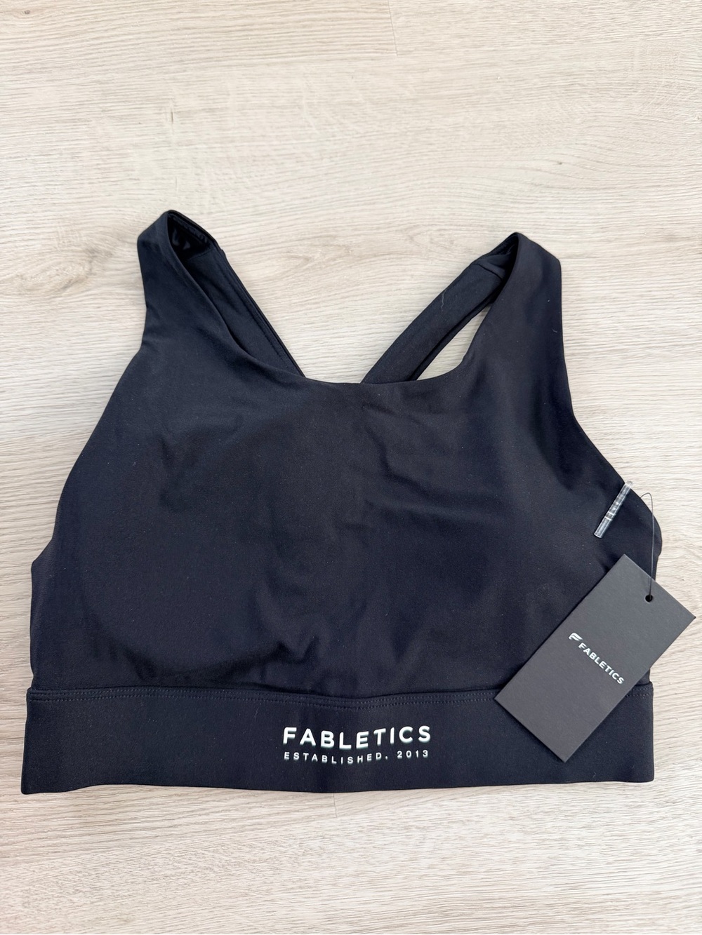 Fabletics Black Sports Bra
